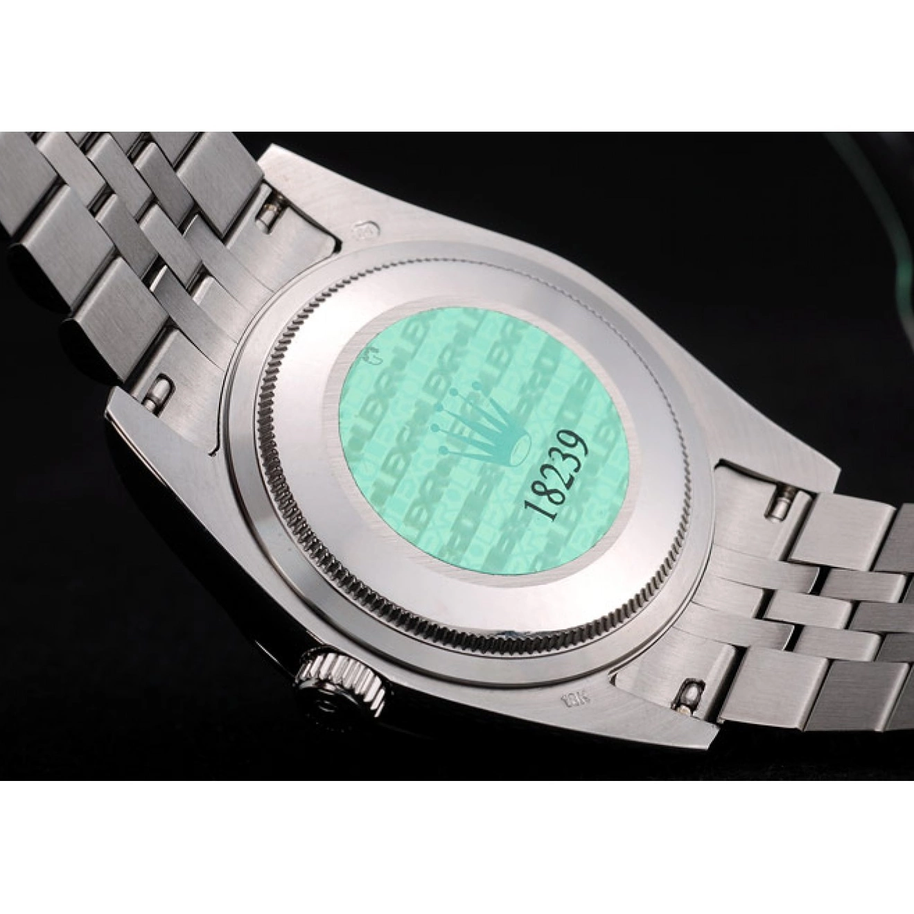 Rolex copies cheap Diamond Dial DayDate Bracelet Diamond 41985 Stainless Plated Plated Rolex Steel 0604